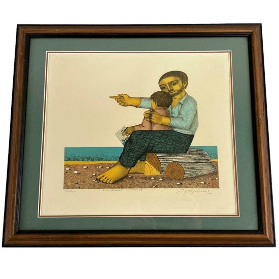 Jorge Dumas South America Signed Litho