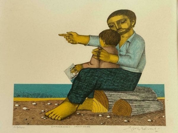 Jorge Dumas South America Signed Litho - Image 3