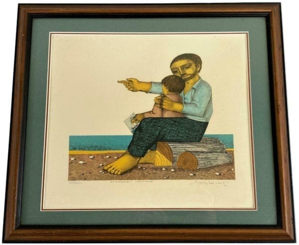 Jorge Dumas South America Signed Litho - Image 2