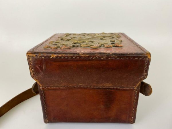 Victorian Leather Compass Carrying Case - Image 6