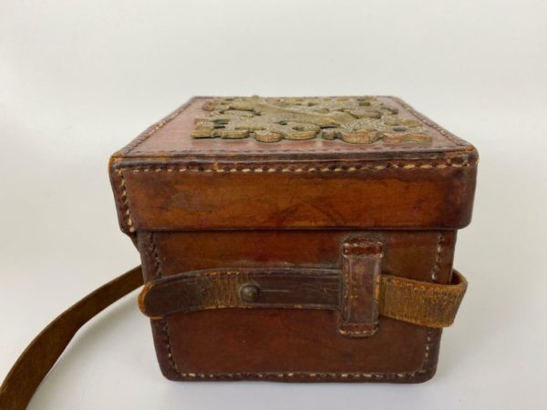 Victorian Leather Compass Carrying Case - Image 7
