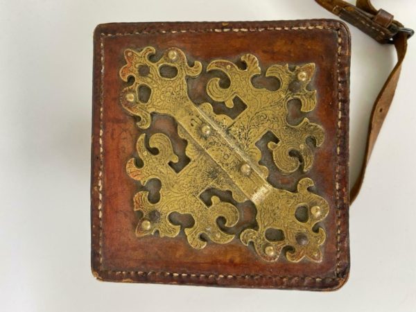 Victorian Leather Compass Carrying Case - Image 8