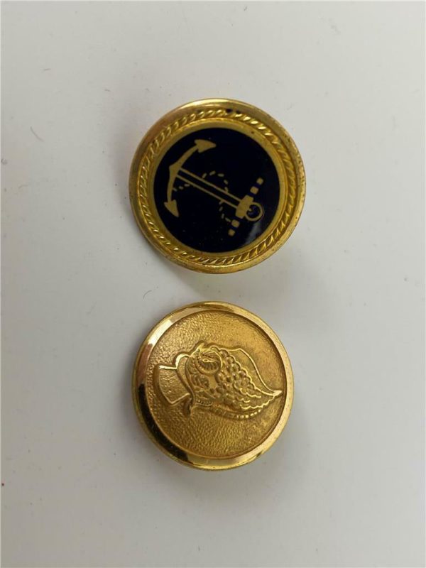 9 Holland & Sherry Brass Buttons - Image 6