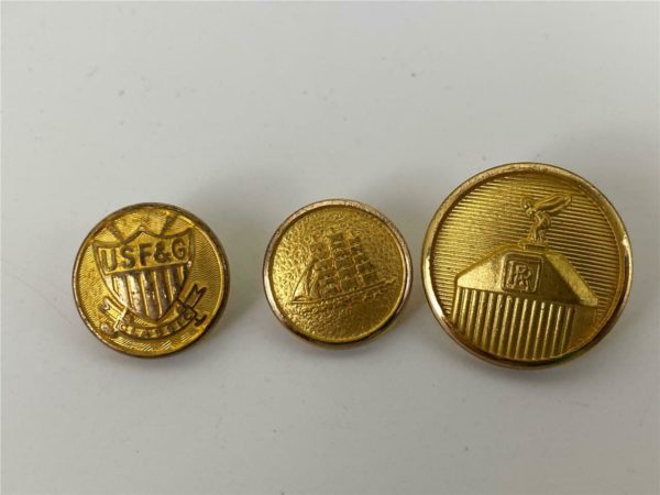 9 Holland & Sherry Brass Buttons - Image 7