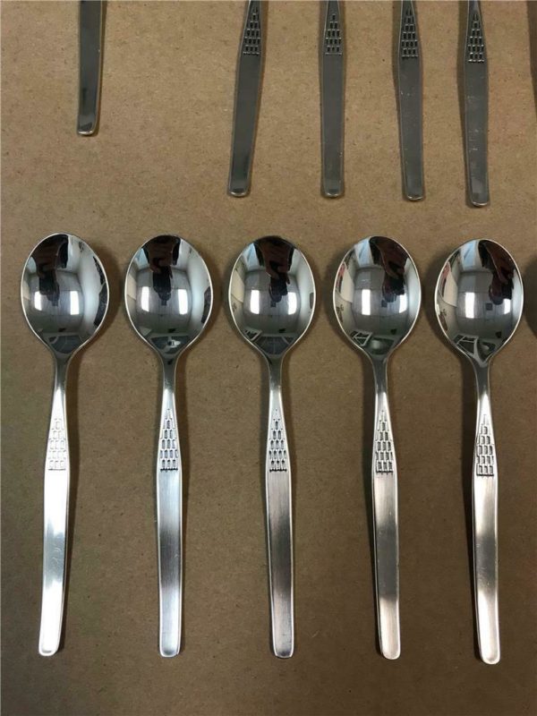 82pc Burberg Silver Plate Flatware - Image 12