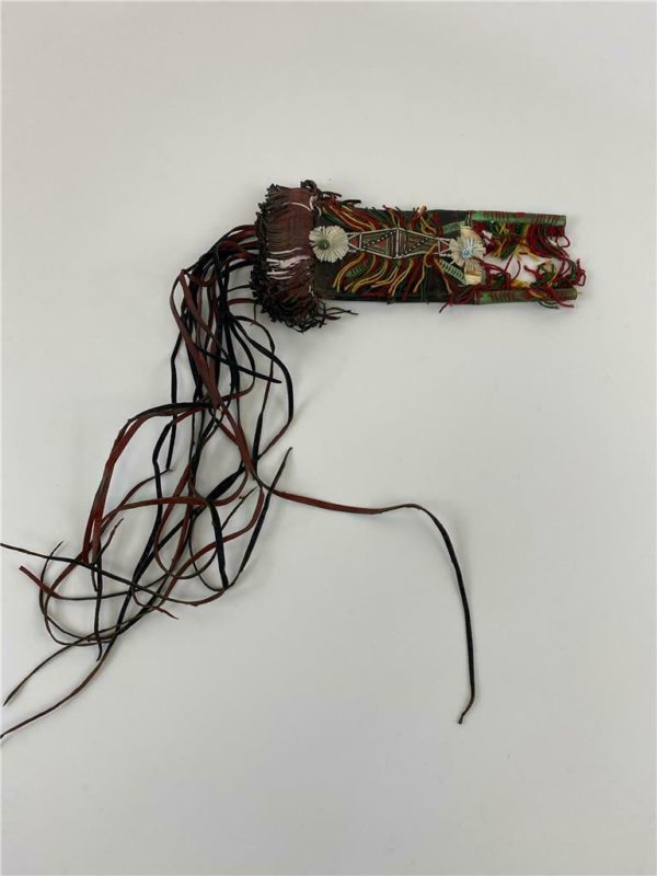 African Tuareg Leather Saddle Tassel - Image 11