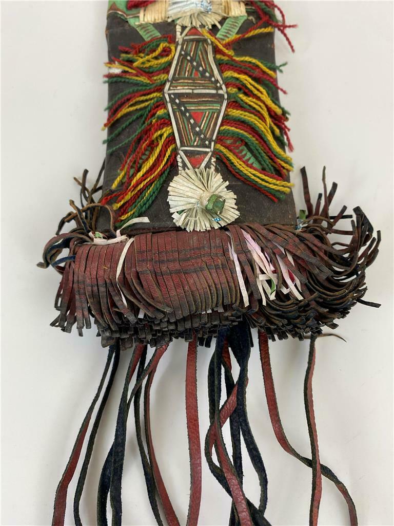 African Tuareg Leather Saddle Tassel | RI Antiques Mall