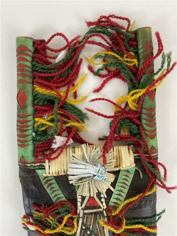African Tuareg Leather Saddle Tassel - Image 6