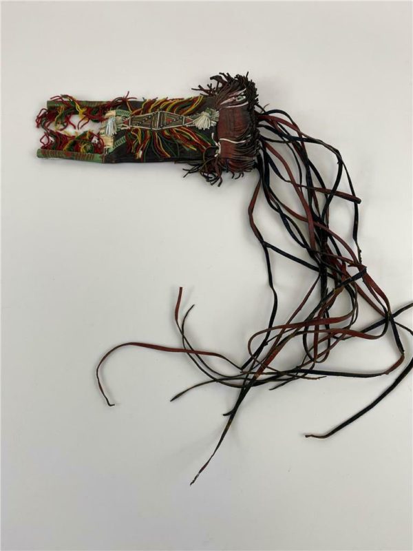African Tuareg Leather Saddle Tassel - Image 7