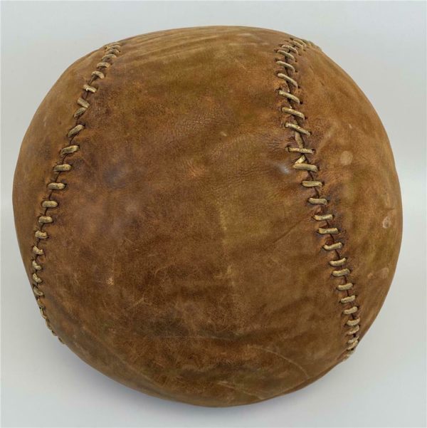 Leather Hospital Training Medicine Ball - Image 7