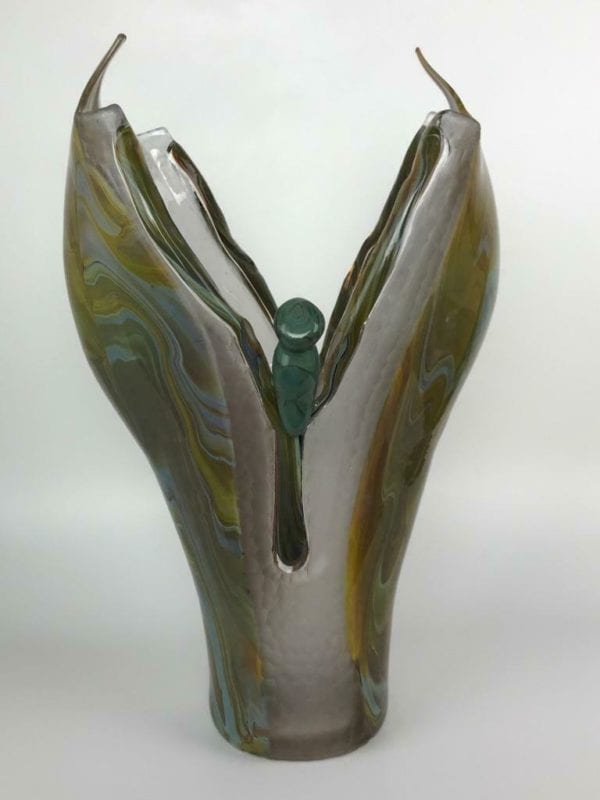 Valentina Murano Glass Modernist Vase - Image 3