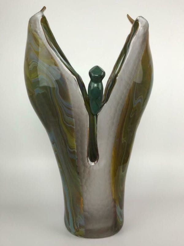Valentina Murano Glass Modernist Vase - Image 4